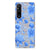 TPU Case voor Sony Xperia 1 V Flowers Blue