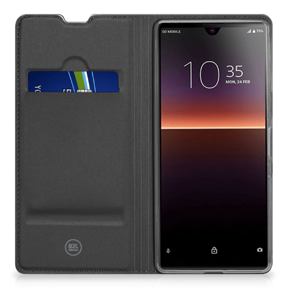 Sony Xperia L4 Hippe Standcase Sports with card holder and smartphone display