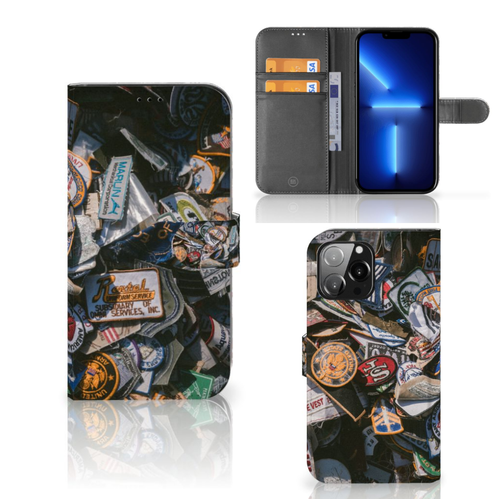 iPhone 13 Pro Max Telefoonhoesje met foto Badges