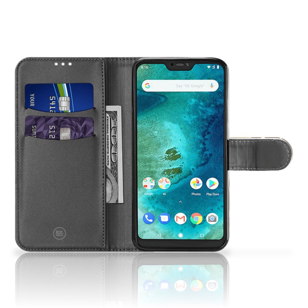 Xiaomi Mi A2 Lite Telefoonhoesje met Pasjes Design Cowboy