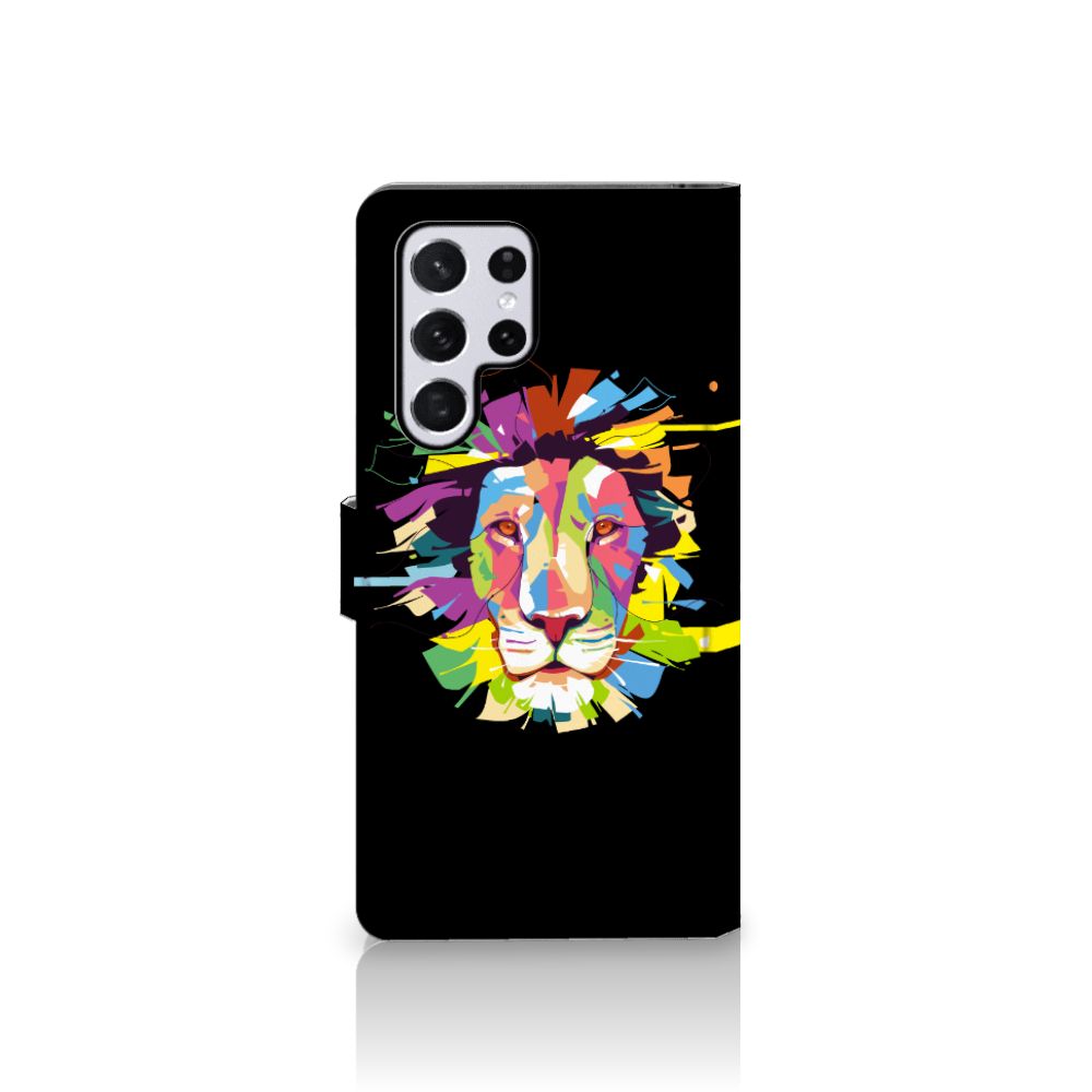 Samsung Galaxy S22 Ultra Leuk Hoesje Lion Color