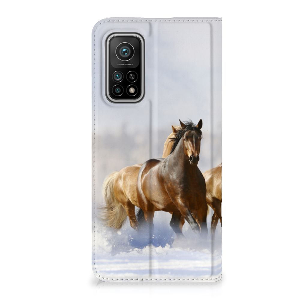 Xiaomi Mi 10T | 10T Pro Hoesje maken Paarden - B2C Telecom