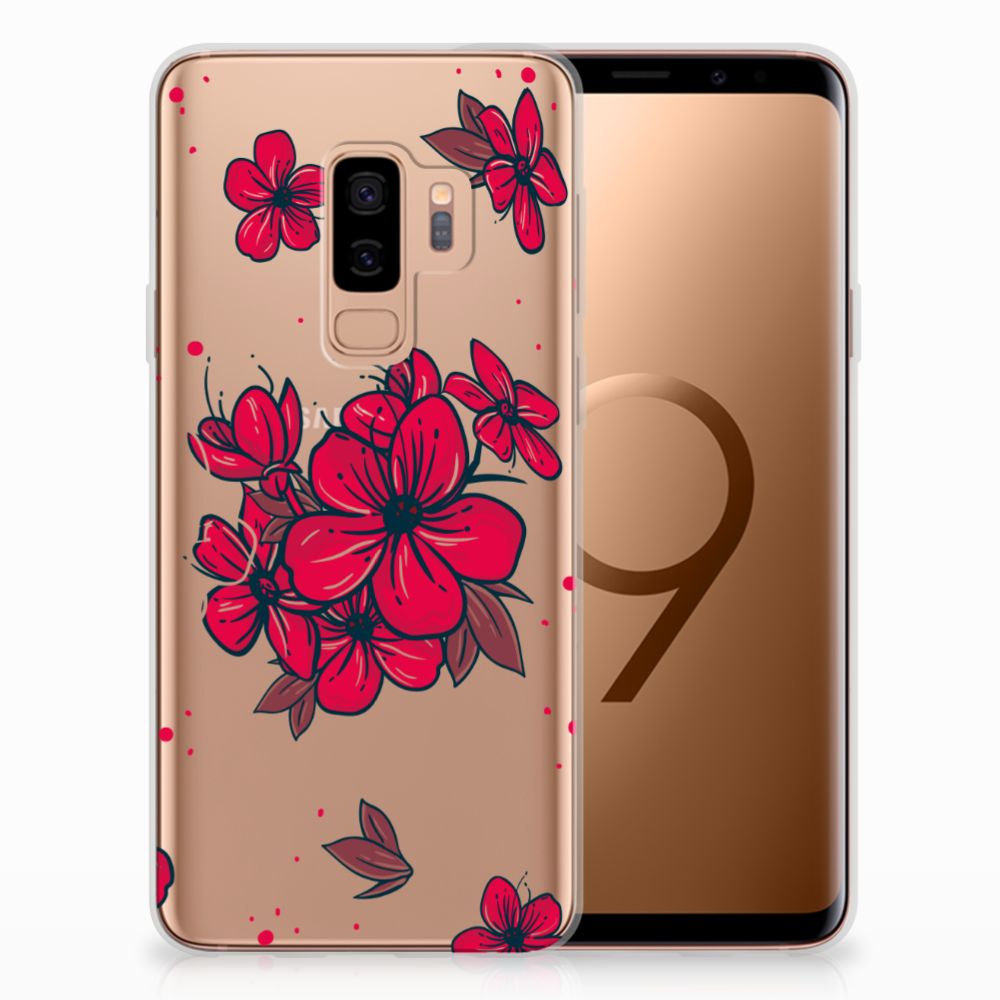 Samsung Galaxy S9 Plus TPU Case Blossom Red