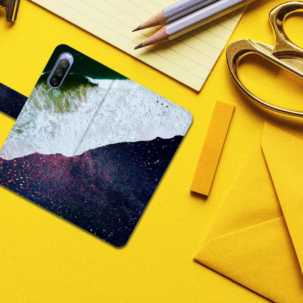 Sony Xperia 10 III Book Case Sea in Space