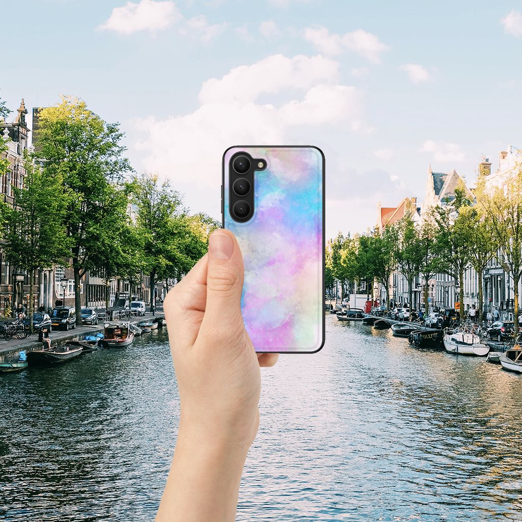 Kleurrijke Telefoonhoesje Samsung Galaxy S23 Watercolor Light B2C Telecom