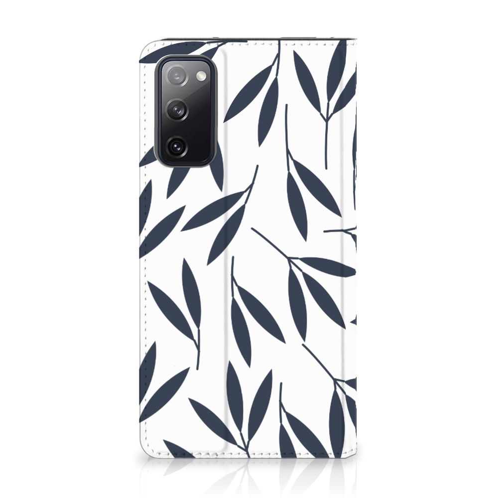 Samsung Galaxy S20 FE Smart Cover Leaves Blue - B2C Telecom