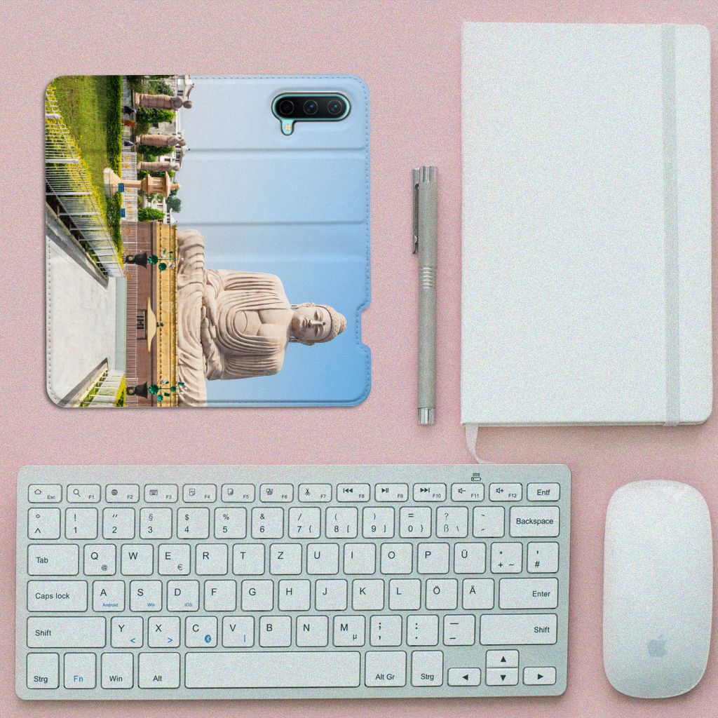 OnePlus Nord CE 5G Book Cover Boeddha - B2C Telecom