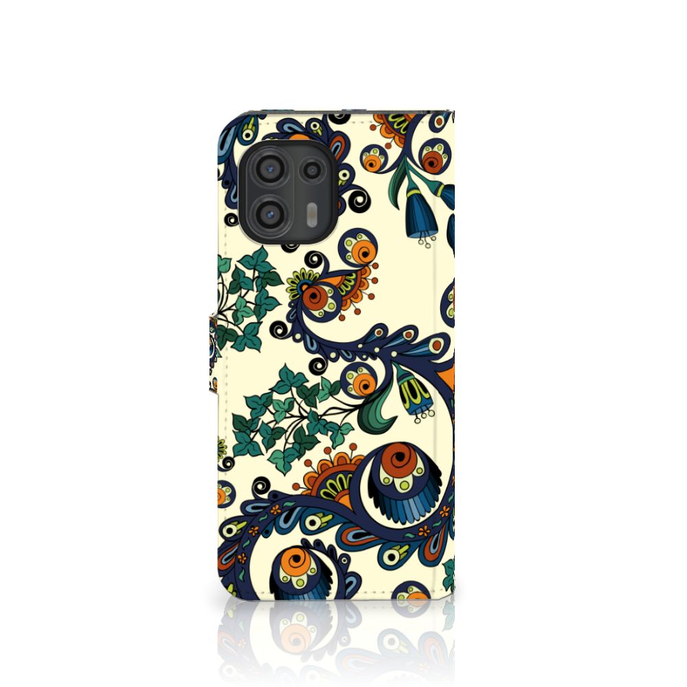 Wallet Case Motorola Edge 20 Lite Barok Flower