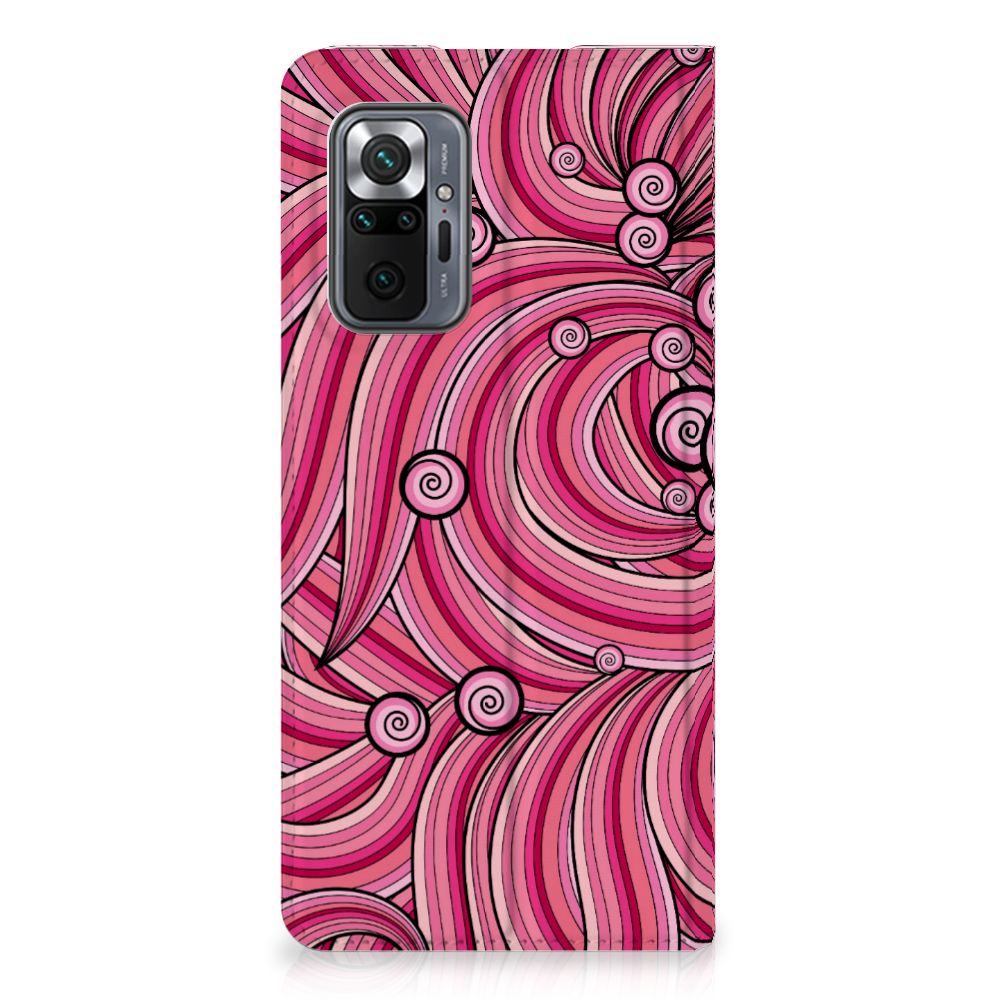 Xiaomi Redmi Note 10 Pro Bookcase Swirl Pink - B2C Telecom