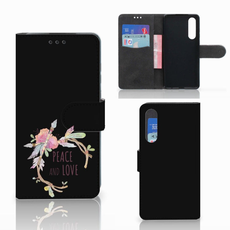 Huawei P30 Leuk Hoesje Boho Text