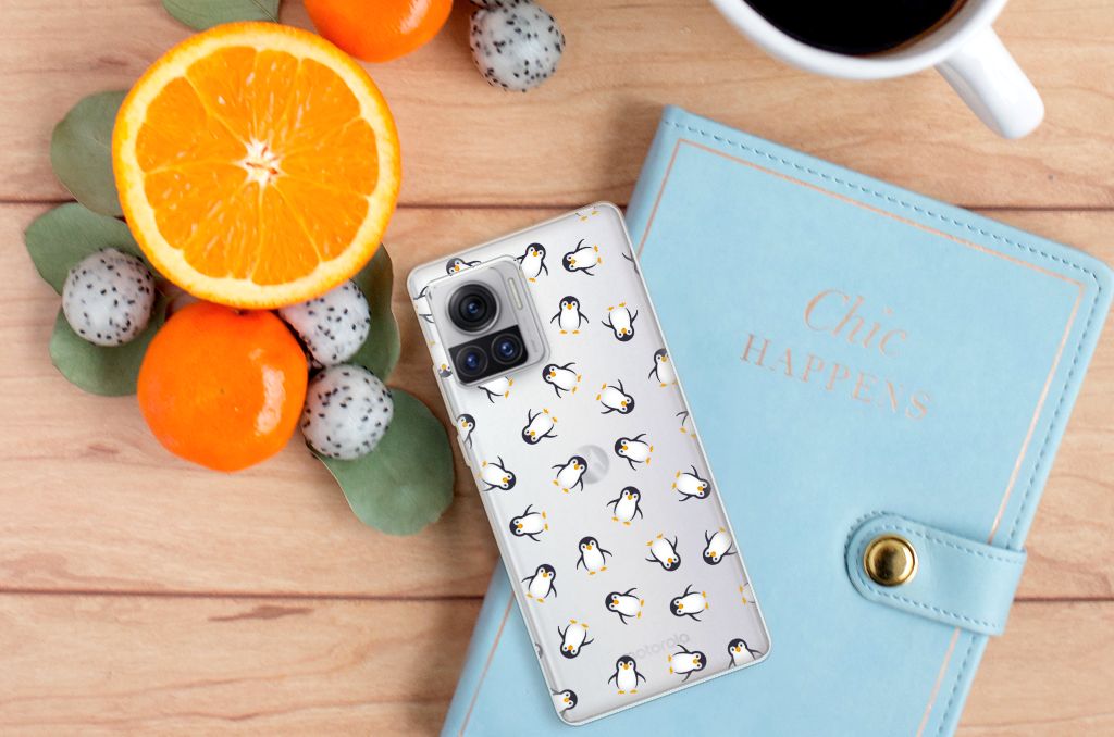TPU bumper voor Motorola Moto X30 Pro Pinguïn B2C Telecom