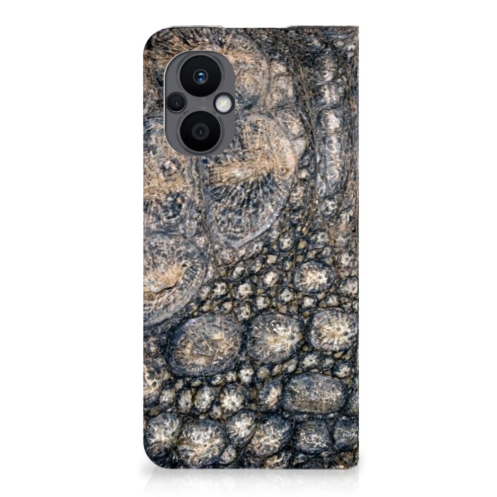 OPPO Reno8 Lite Hoesje maken Krokodillenprint - B2C Telecom