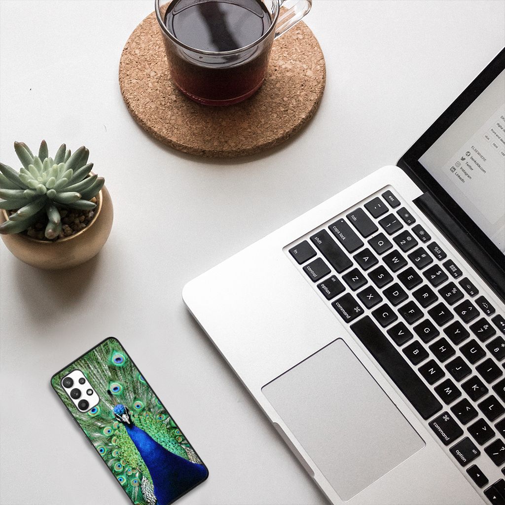 Samsung Galaxy A32 4G | A32 5G Enterprise Editie Dierenprint Telefoonhoesje Pauw B2C Telecom