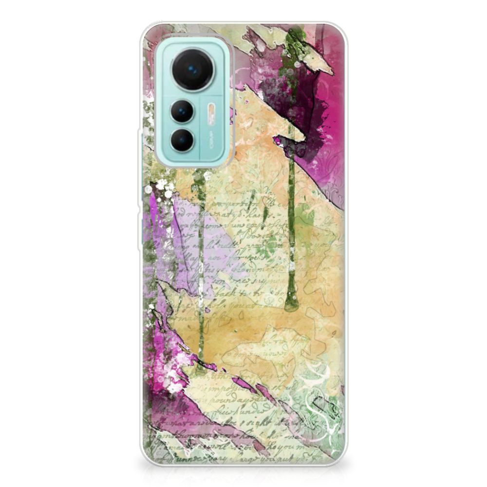 Hoesje maken Xiaomi 12 Lite Letter Painting B2C Telecom