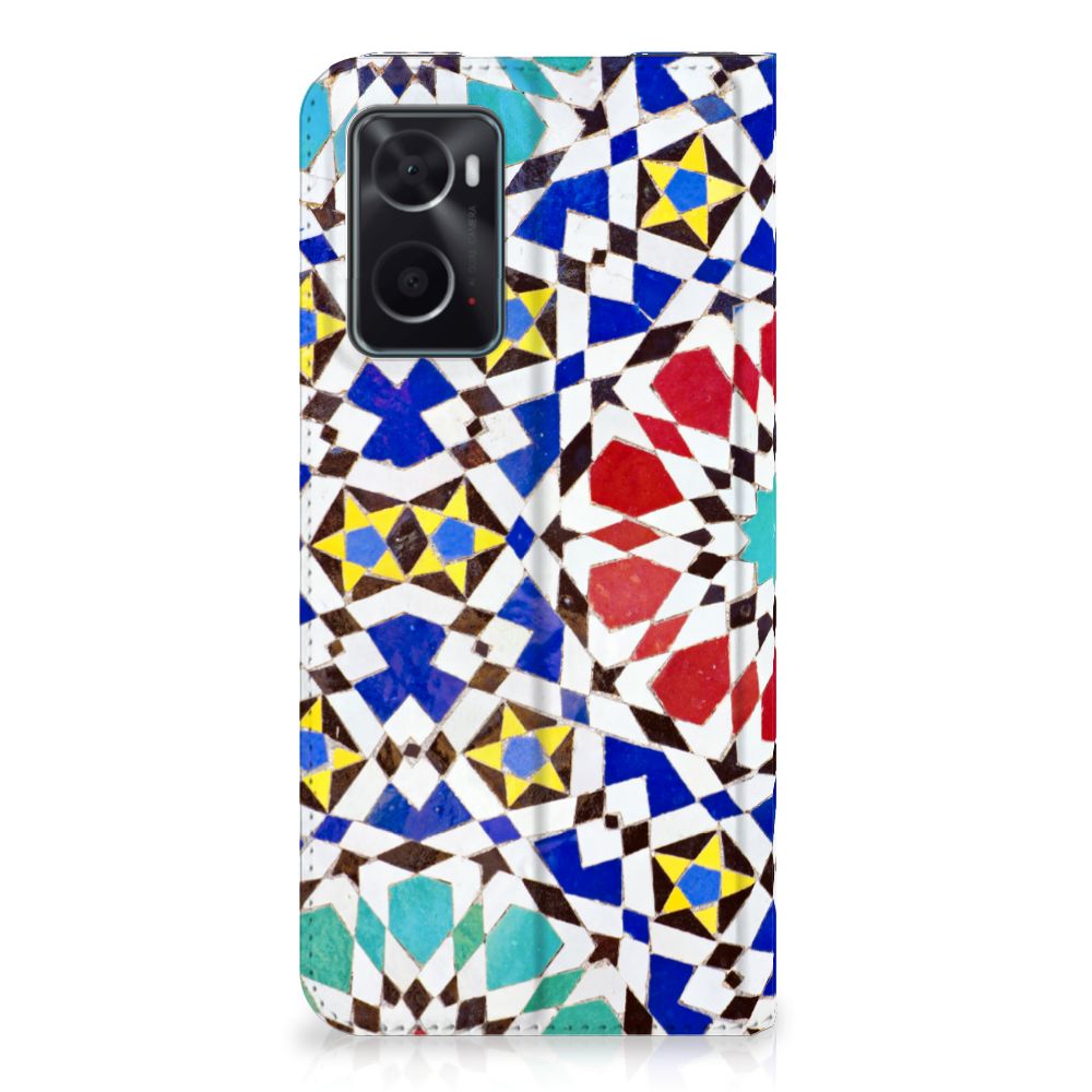 OPPO A96 | A76 Standcase Mozaïek - B2C Telecom