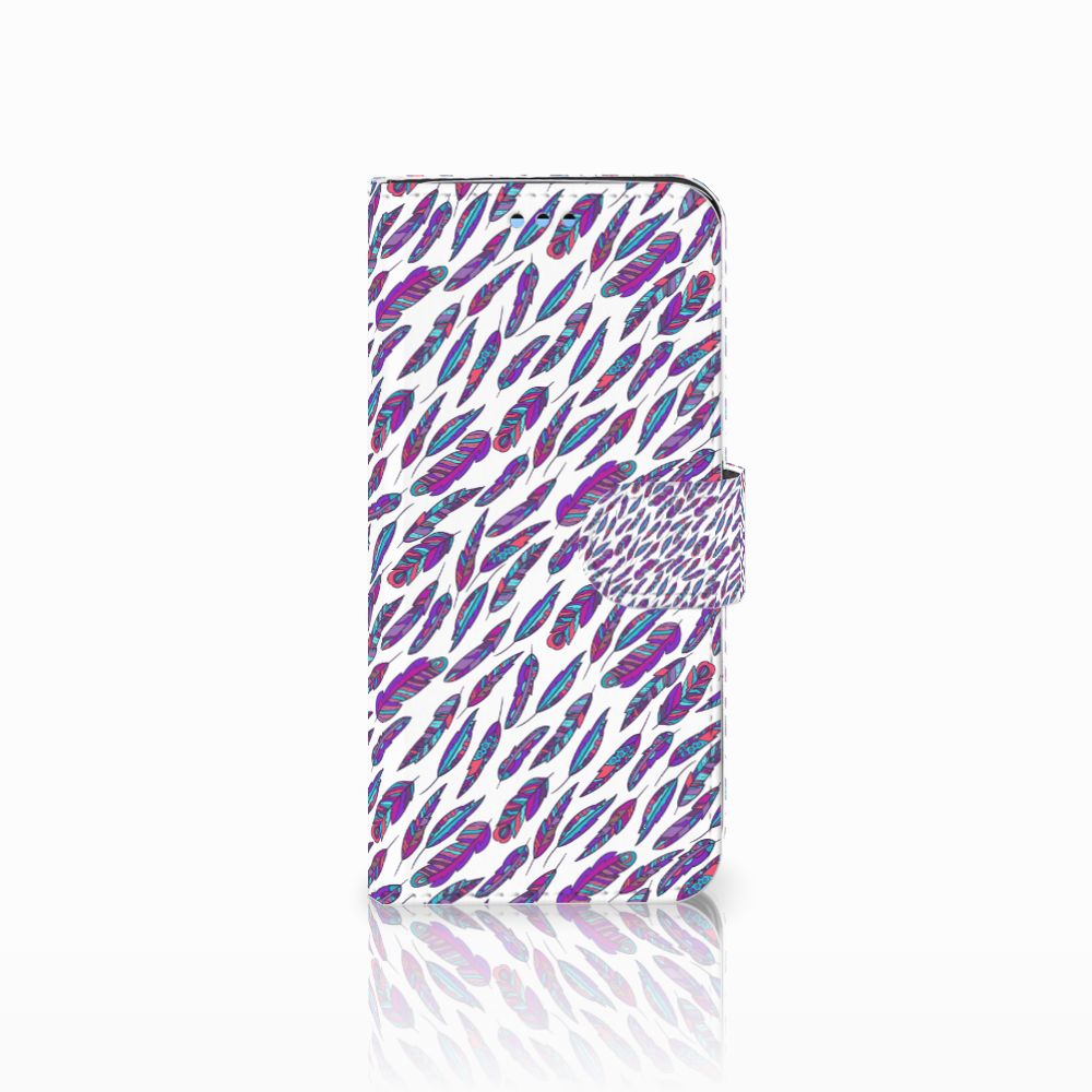 Samsung Galaxy S9 Telefoon Hoesje Feathers Color