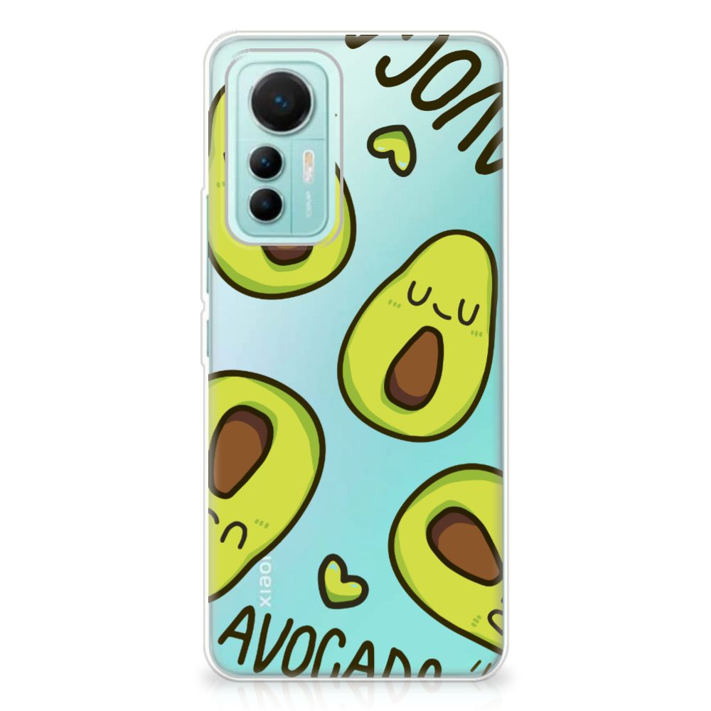 Xiaomi 12 Lite Telefoonhoesje met Naam Avocado Singing B2C Telecom