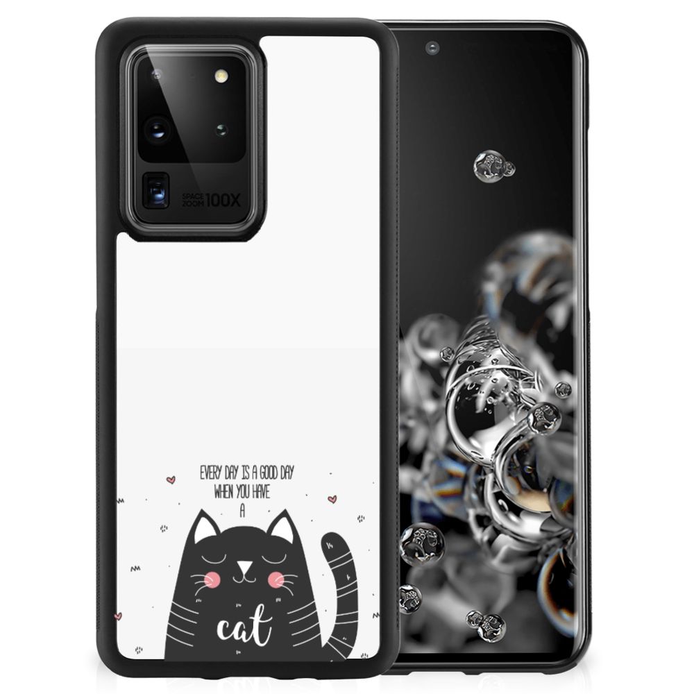 Samsung Galaxy S20 Ultra Bumper Hoesje Cat Good Day B2C Telecom