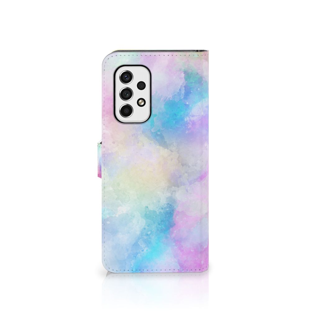 Hoesje Samsung Galaxy A53 Watercolor Light met pastelkleuren en unieke watercolorprint