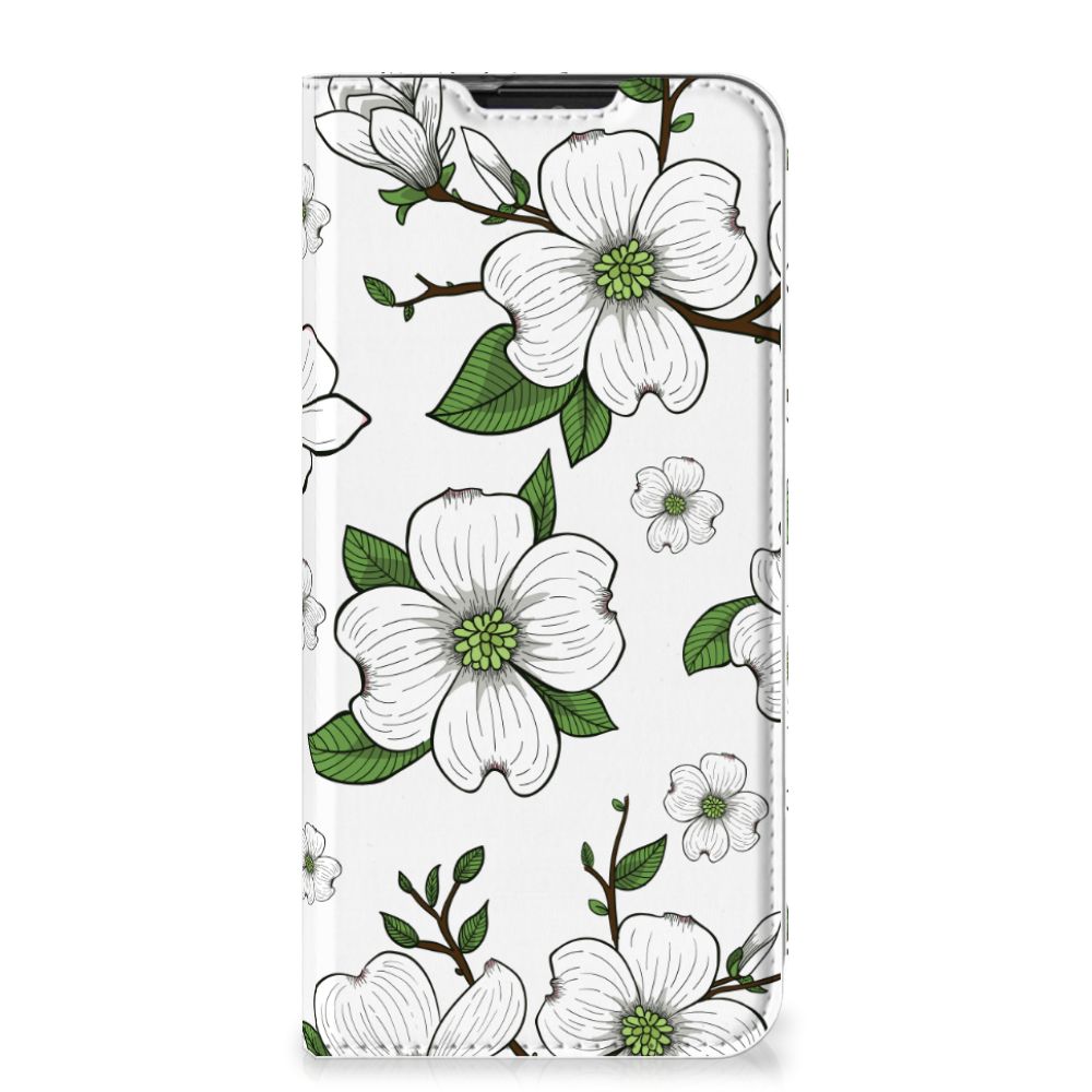 Motorola One Zoom Smart Cover Dogwood Flowers - B2C Telecom