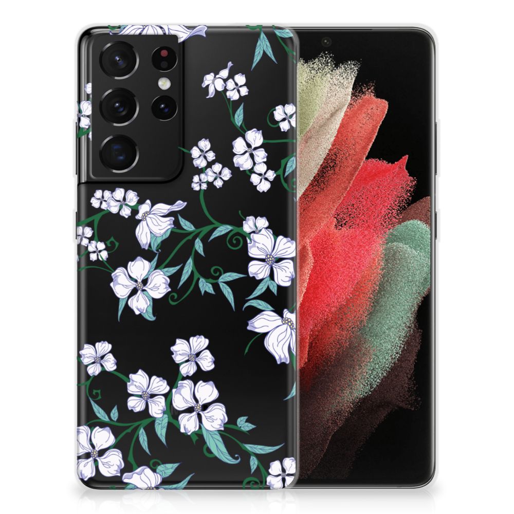 Samsung Galaxy S21 Ultra Uniek TPU Case Blossom White B2C Telecom