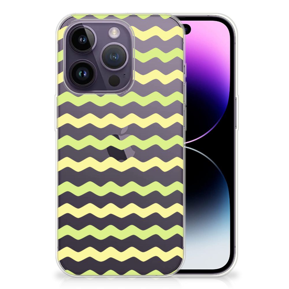 Apple iPhone 14 Pro TPU bumper Waves Yellow B2C Telecom