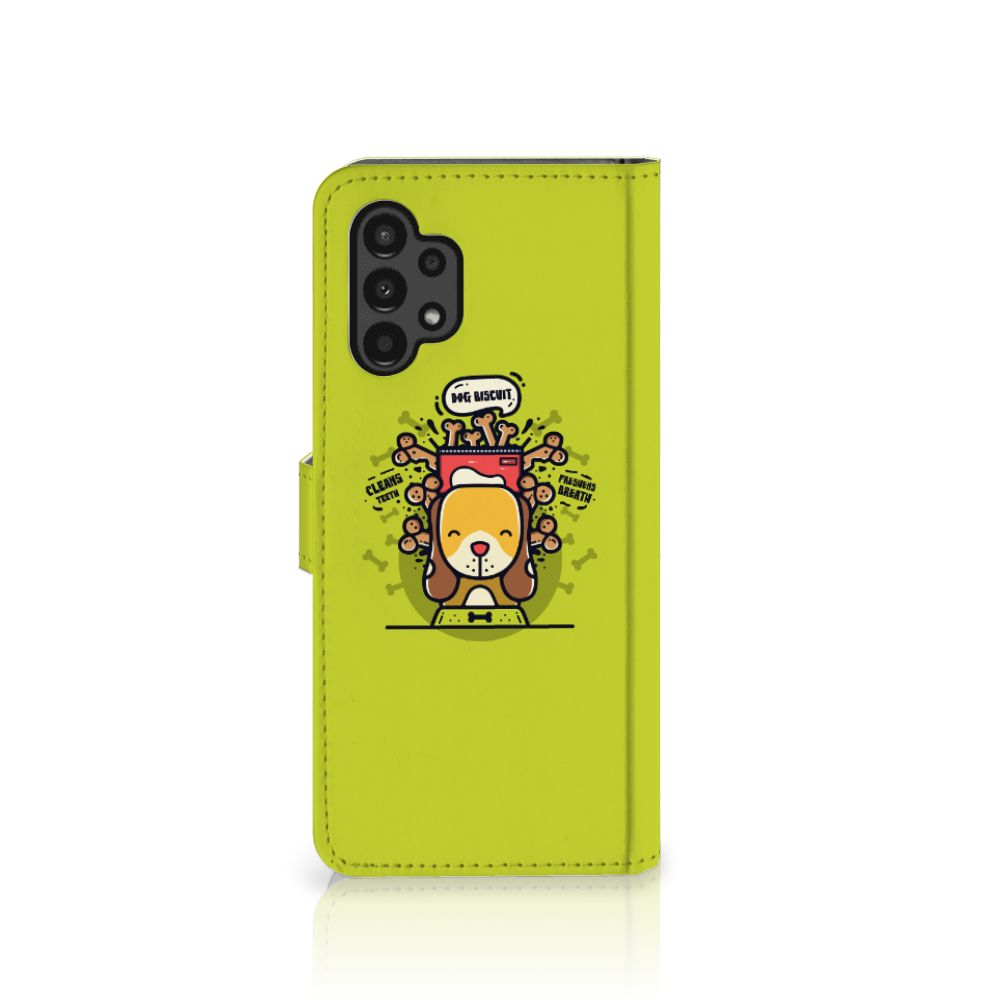 Samsung Galaxy A13 (4G) Leuk Hoesje Doggy Biscuit