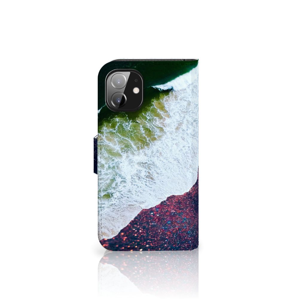 Apple iPhone 12 Mini Book Case Sea in Space