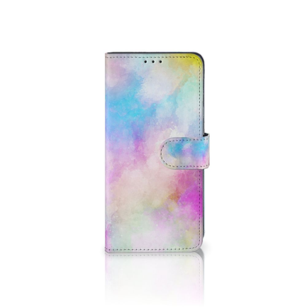 Hoesje OPPO A91 | Reno3 Watercolor Light met pastelkleuren en unieke waterverflook.