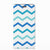 Motorola Moto E5 Play Hoesje met Magneet Zigzag Blauw