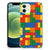 iPhone 12 Mini Doorzichtige Silicone Hoesje Blokken B2C Telecom