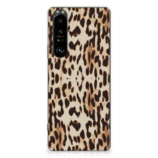 Sony Xperia 1 III TPU Hoesje Leopard