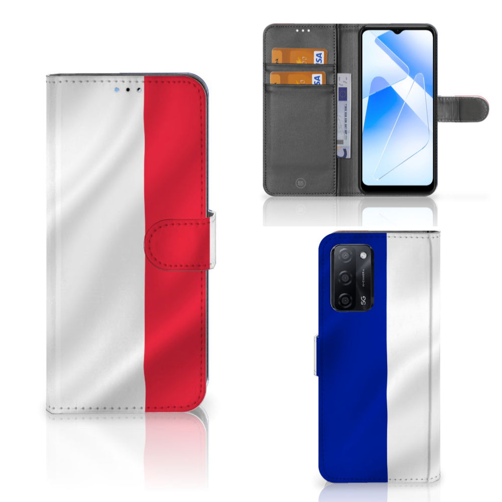 OPPO A16/A16s/A54s Bookstyle Case Frankrijk