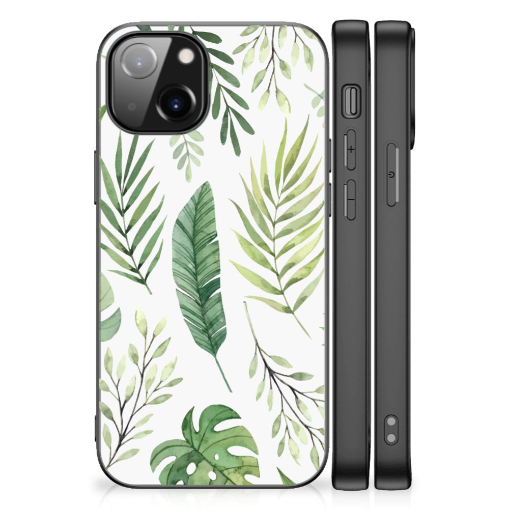 Apple iPhone 13 Bloemen Hoesje Leaves B2C Telecom