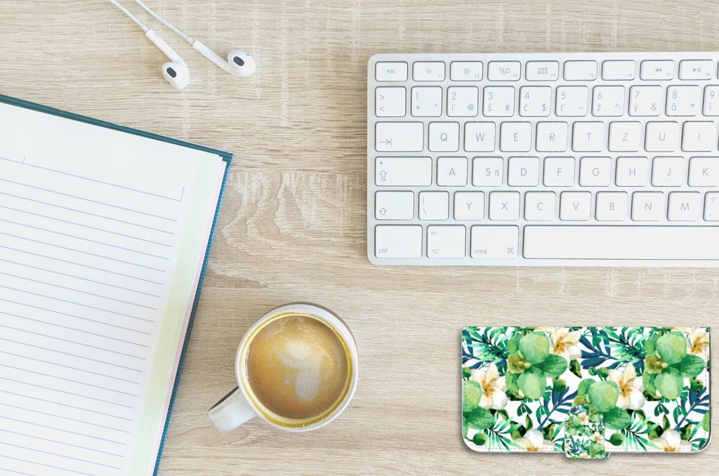 Apple iPhone 11 Pro Max Hoesje Orchidee Groen