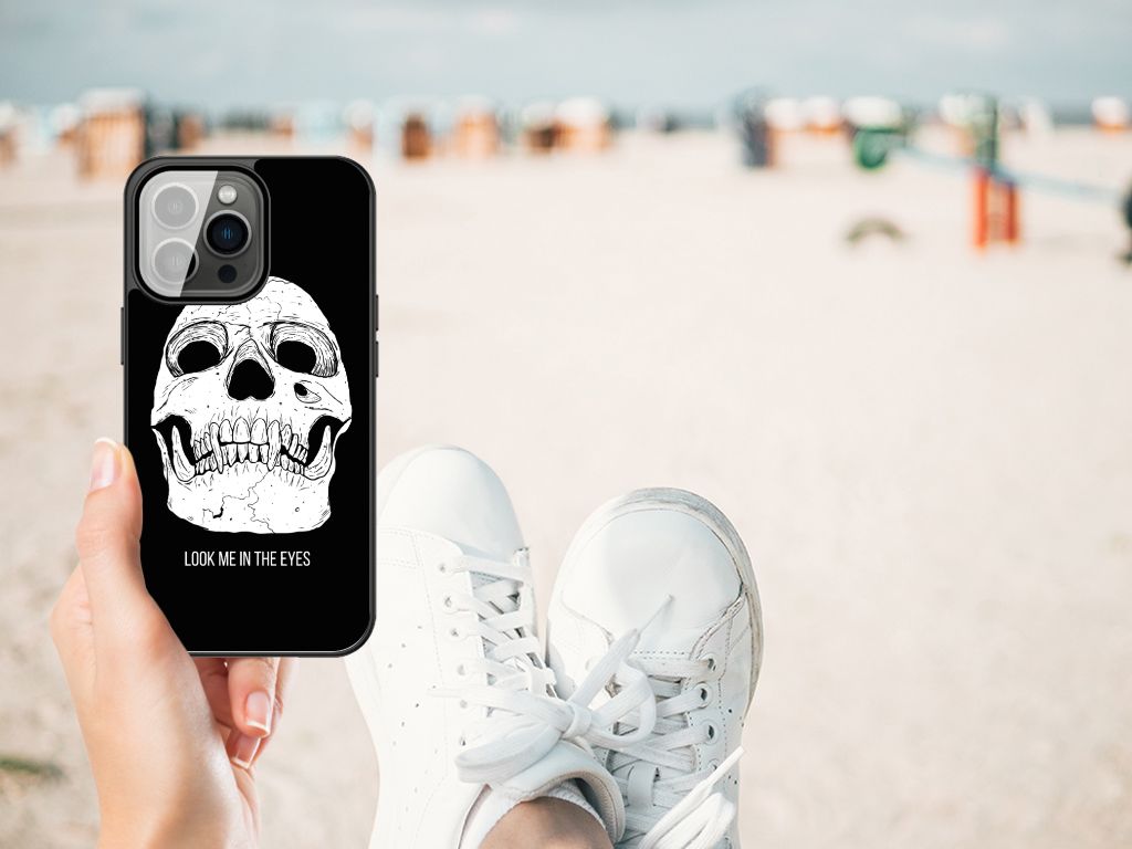 Telefoonhoesje iPhone 13 Pro Max Skull Eyes B2C Telecom