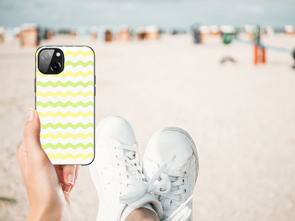 Apple iPhone 13 Back Case Waves Yellow B2C Telecom