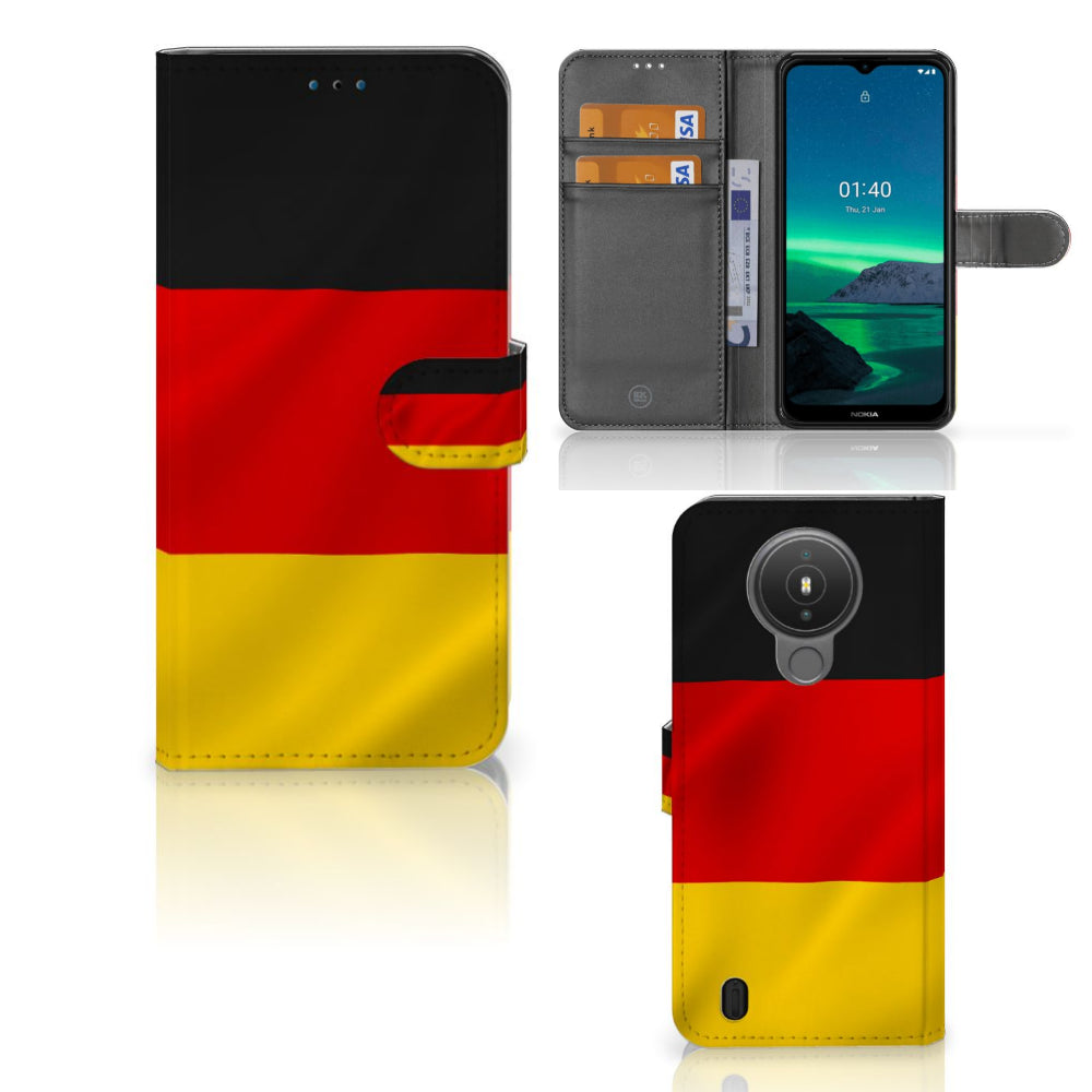 Nokia 1.4 Bookstyle Case Duitsland