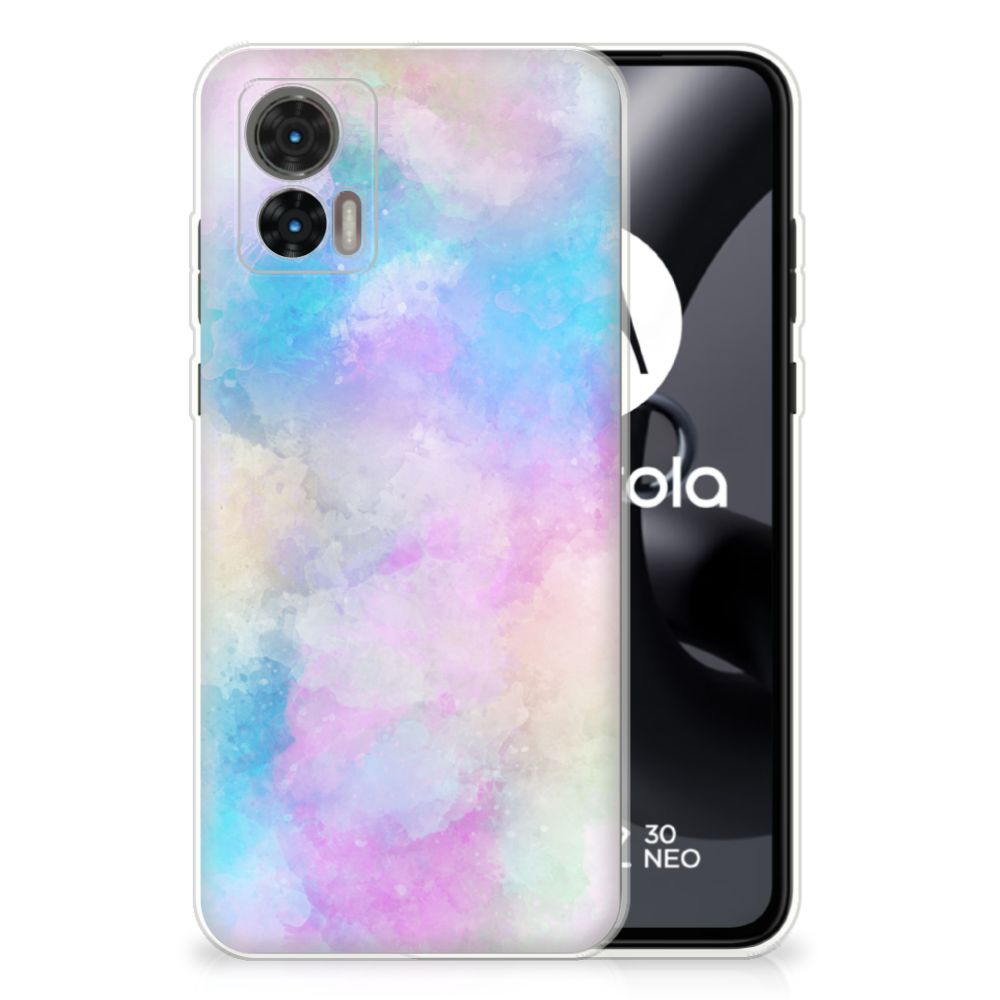 Hoesje maken Motorola Edge 30 Neo Watercolor Light B2C Telecom