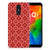 LG Q7 TPU bumper Batik Rood