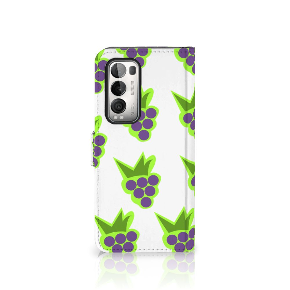 OPPO Find X3 Neo 5G Book Cover Druiven