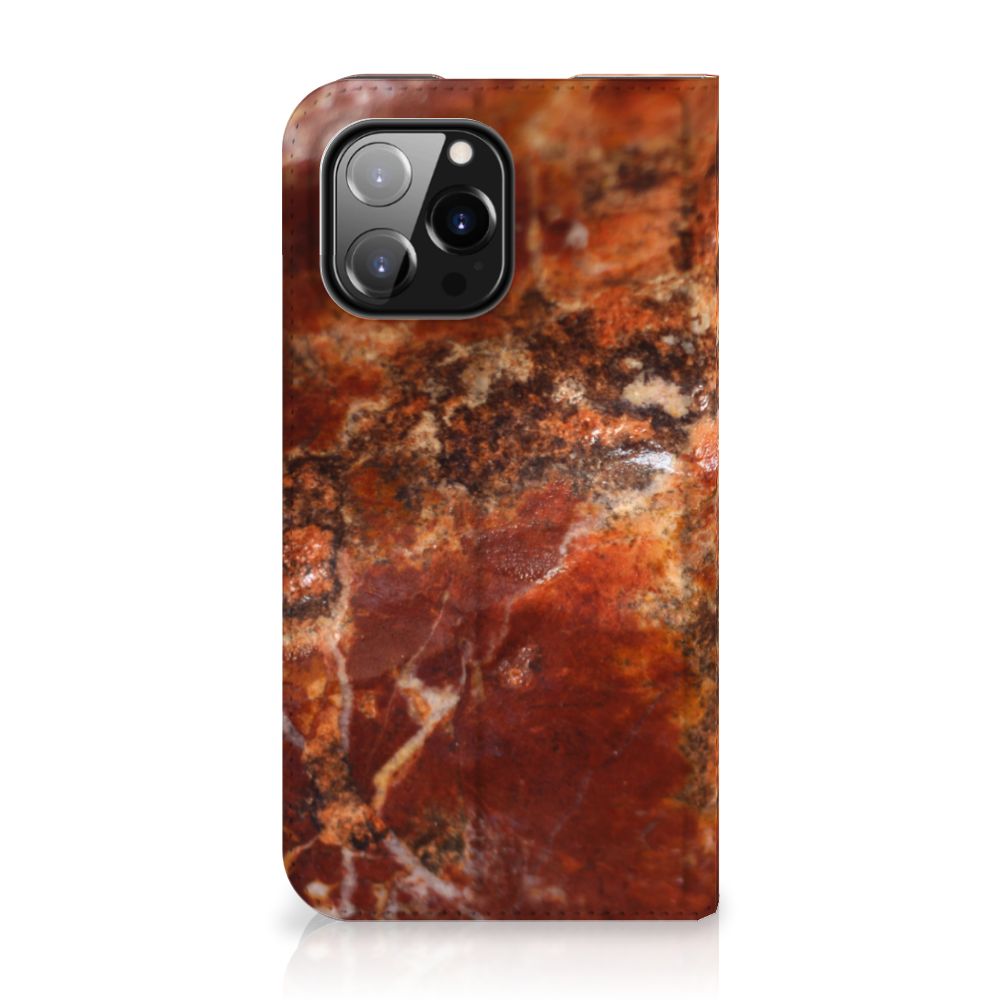 iPhone 14 Pro Max Standcase Marmer Bruin - B2C Telecom