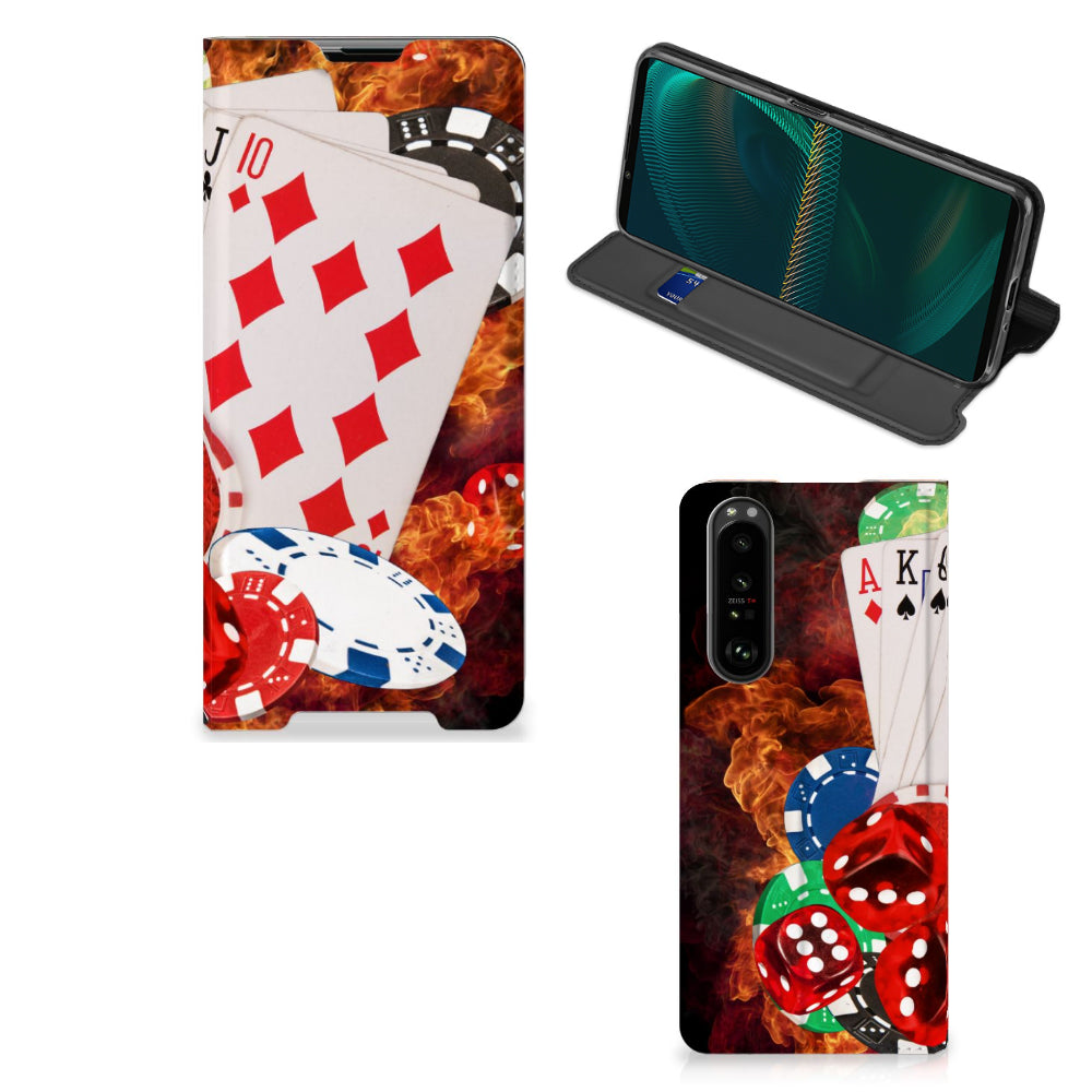 Sony Xperia 5 III Hippe Standcase Casino