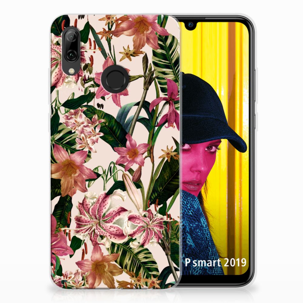 Huawei P Smart 2019 TPU Case Flowers