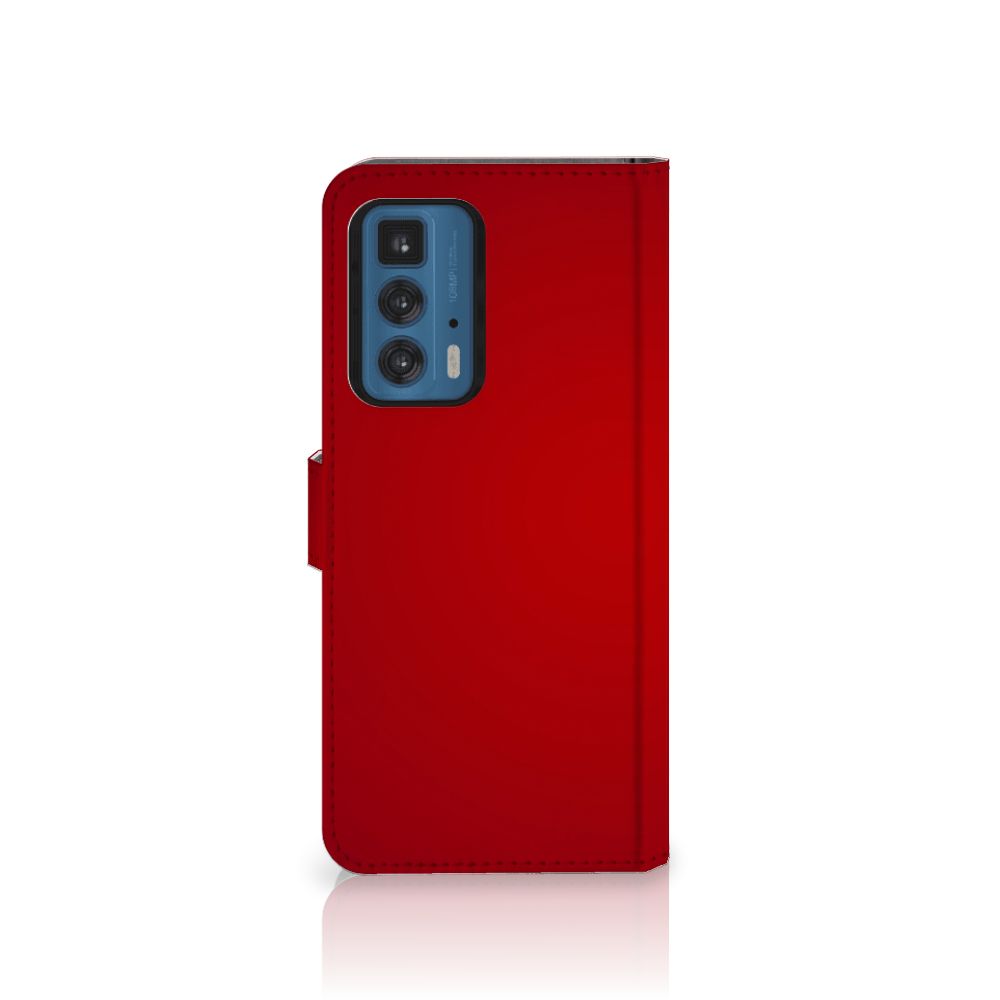 Motorola Edge 20 Pro Wallet Case met Pasjes Liefde - Origineel Romantisch Cadeau