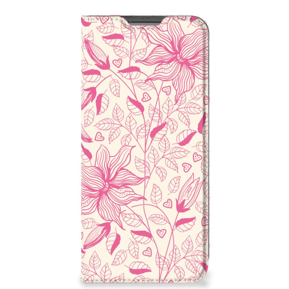 OPPO A96 | A76 Smart Cover Pink Flowers - B2C Telecom