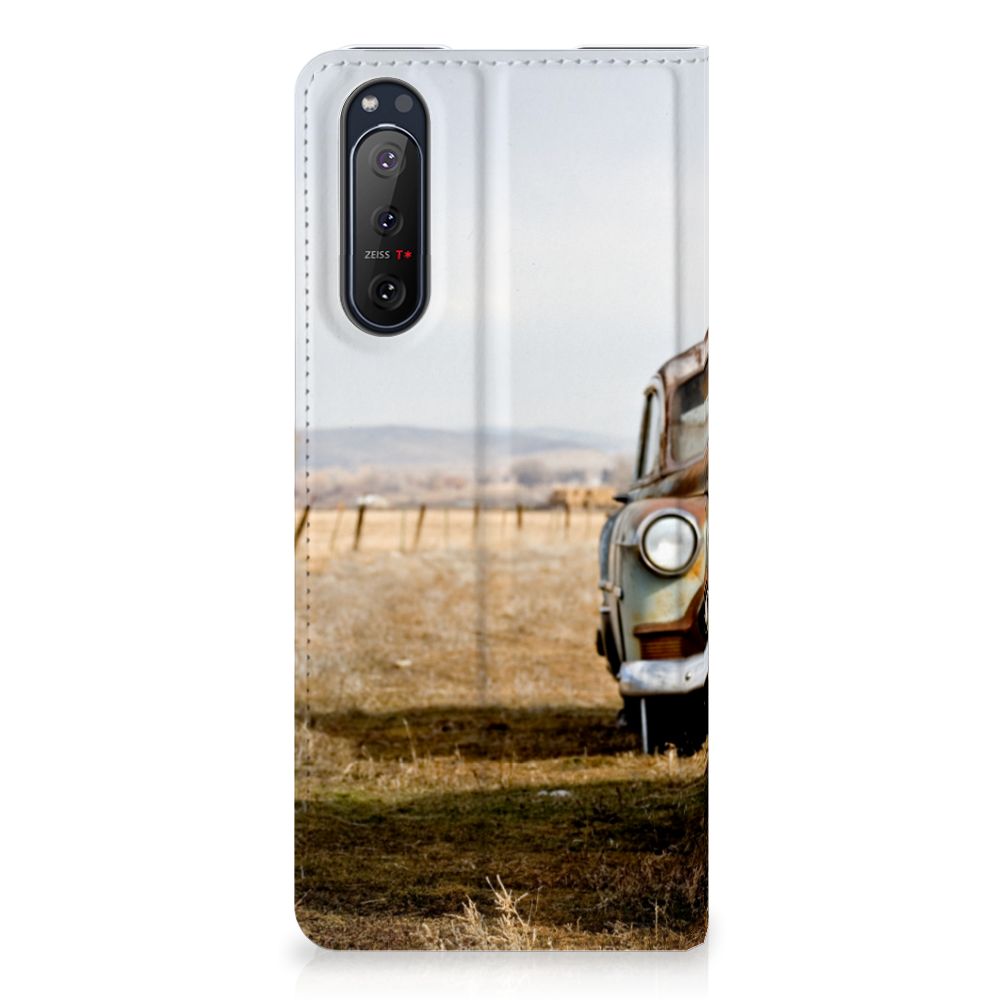Sony Xperia 5 II Stand Case Vintage Auto - B2C Telecom