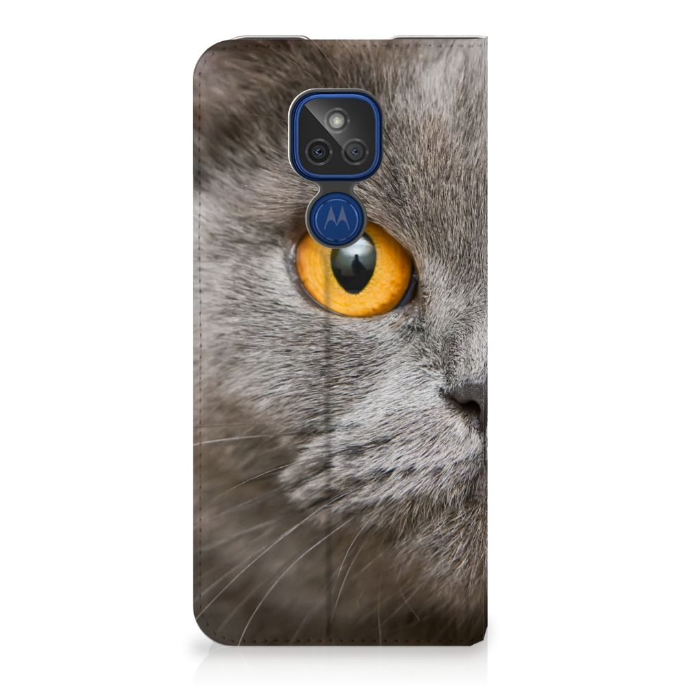 Hoesje maken Motorola Moto G9 Play Britse Korthaar - B2C Telecom