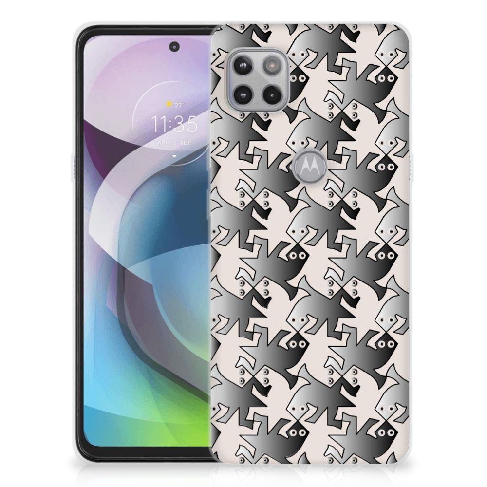 Motorola Moto G 5G TPU Hoesje Salamander Grey B2C Telecom