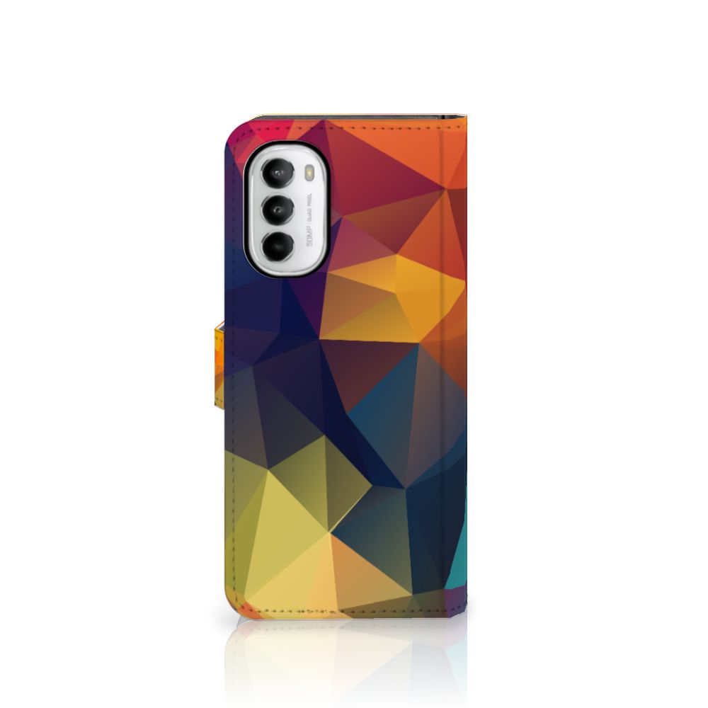 Motorola Moto G52 | Moto G82 Book Case Polygon Color